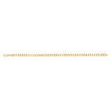Curb 21cm Bracelet in 9ct Yellow Gold