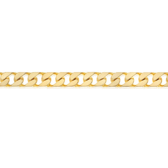 Curb 21cm Bracelet in 9ct Yellow Gold