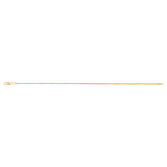 9ct Yellow Gold Snake Chain 19cm Bracelet