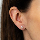 9ct Yellow Gold Duck Stud Earrings