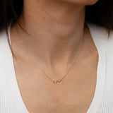 9ct Yellow Gold Arrow Pendant on Chain