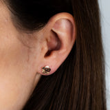 9ct Yellow Gold Cut-Out Flower Stud Earrings