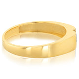 Cubic Zirconia Ring in  9ct Yellow Gold