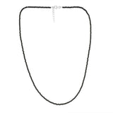 Black Spinel Pear Shaped in Sterling Silver