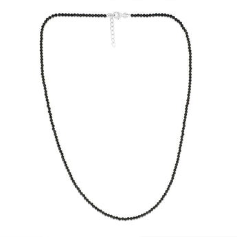 Black Spinel Pear Shaped in Sterling Silver