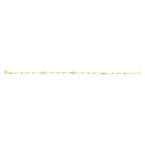Cubic Zirconia Fancy Bracelet in 9ct Yellow Gold