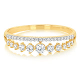 Cubic Zirconia Ring in 9ct Yellow Gold