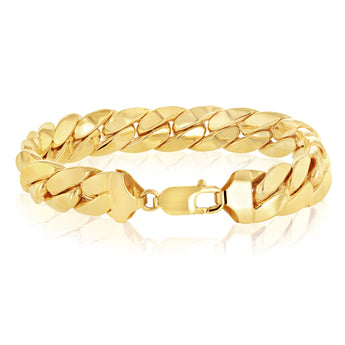 1.4 Carat London Blue Topaz and Diamond Ring in 9ct Yellow Gold