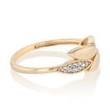 Cubic Zirconia Fancy Ring in 9ct Yellow Gold