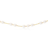 White Rice Pearl 100cm Necklace