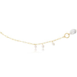 Baroque Pearl Necklace Gold Plated