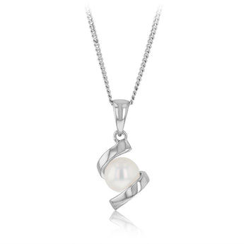 Pearl Pendant in Sterling Silver