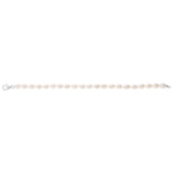 Pink Freshwater Pearl Bracelet in Sterling Silver
