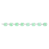 Elephant Jade Bracelet in Sterling Silver