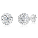 Freshwater Pearl Earrings Set in Sterling Silver