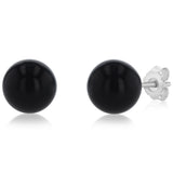 Freshwater Pearl Earrings Set in Sterling Silver
