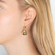 Load image into Gallery viewer, 9ct Yellow Gold Filled Plain Ball Drop Leverback Earrings