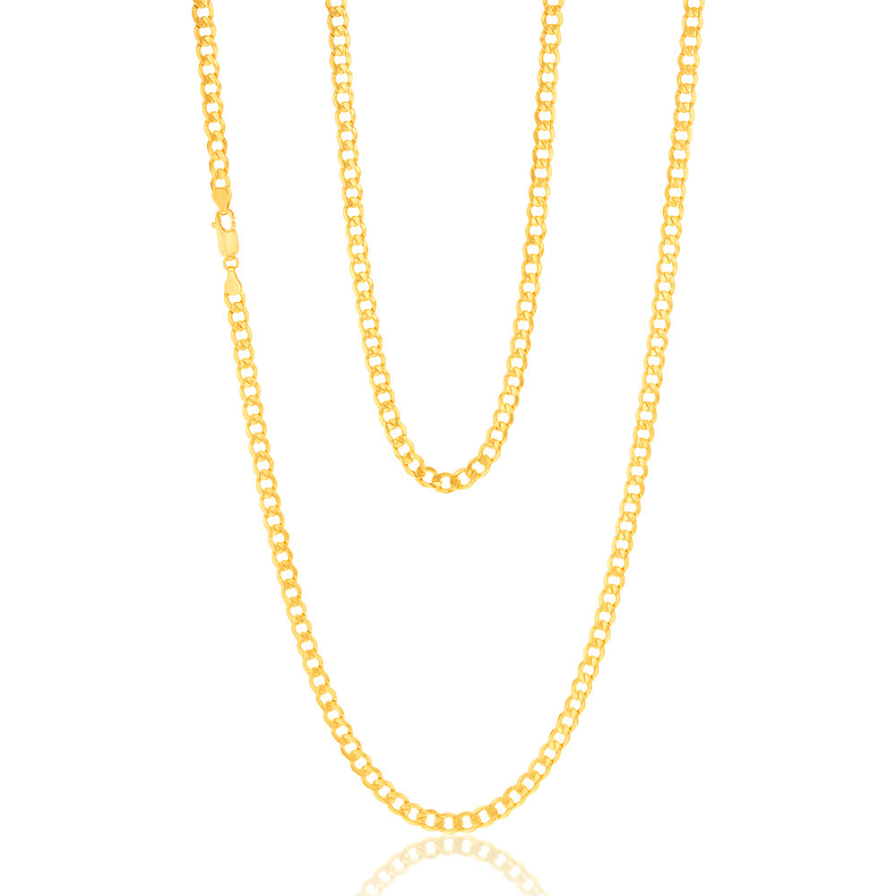 9ct Yellow Gold Curb Chain 30 - Ramsdens Jewellery 9ct Yellow Gold Curb Chain 30 - Ramsdens Jewellery