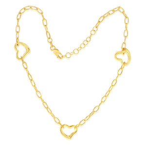 9ct Yellow Gold Silverfilled 65 Gauge Curb 25cm Anklet