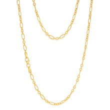 Load image into Gallery viewer, 9ct Yellow Gold Silverfilled 80 Gauge 45cm Chain