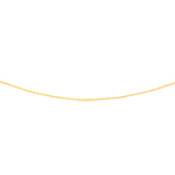 9ct Yellow Gold Silver filled 45cm Chain.