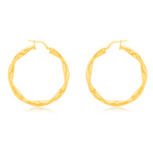 Load image into Gallery viewer, 9ct Yellow Gold Silverfilled Fancy Earrings