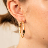 9ct Yellow Gold Silver Filled Fancy Earrings