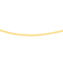 Load image into Gallery viewer, 9ct Yellow Gold  Double Curb Fancy 50cm Chain