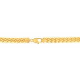 9ct Yellow Gold  Silver Filled Curb 55cm Chain