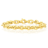 9ct Silverfilled Infinity Link Bracelet