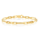 9ct Silverfilled Textured Fancy Bracelet