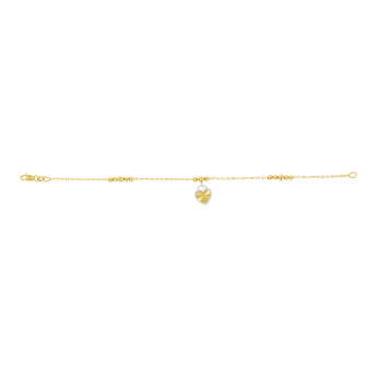 9ct Silverfilled Heart Bracelet