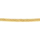 9ct Yellow Gold Silver Filled Rope Chain Necklace