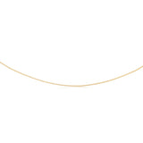 9ct Yellow Gold Copper Filled 45cm Curb Chain