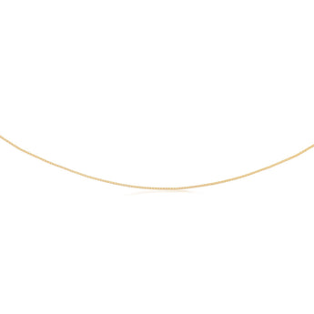 9ct Yellow Gold Copper Filled 45cm Curb Chain