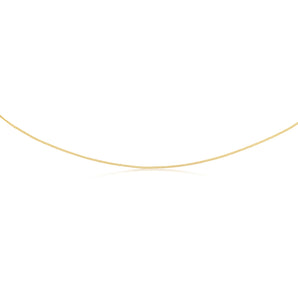 9ct Yellow Gold Copper Filled 55cm Curb Chain