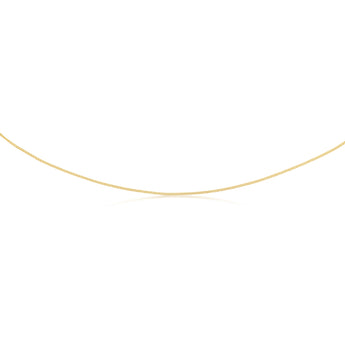 9ct Yellow Gold Copper Filled 55cm Curb Chain
