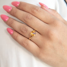 Load image into Gallery viewer, 9ct Yellow Gold 2.00 Carat Cushion Cut Citrine Ring