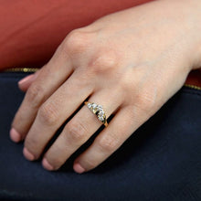 Load image into Gallery viewer, 18ct Yellow Gold Ring With 1/2 Carat Of Diamonds