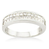 Princess Yasmine 18ct White Gold set with 3/4 carat of Diamonds