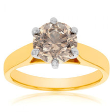Load image into Gallery viewer, 18ct Yellow Gold 2.00 Carat Australian Diamond Solitaire