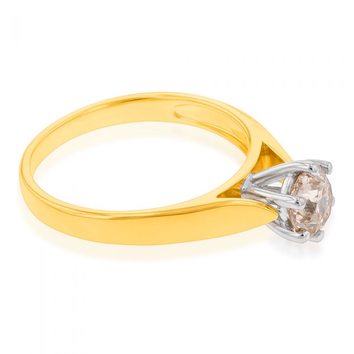 18ct 1.10 Carat Diamond Solitaire Ring