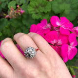 9ct Yellow Gold Ring With 19 Diamonds