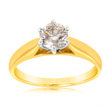 Load image into Gallery viewer, 18ct Yellow Gold 1.00 Carat Australian Diamond Solitaire
