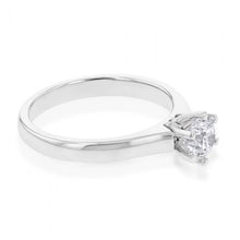 Load image into Gallery viewer, 18ct 0.70 Carat DF SI CERTIFIED Diamond Solitaire