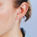 9ct Yellow Gold  0.30 Carat Diamond Stud Earrings