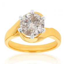 Load image into Gallery viewer, 18ct Yellow Gold 2.00 Carat Australian Diamond Solitaire