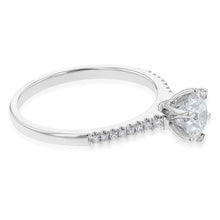 Load image into Gallery viewer, 18ct White Gold 1.10 Carat Solitaire with 1.00 Carat Certified Centre Diamond