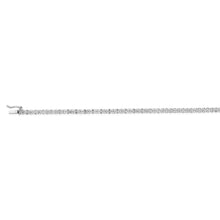 Load image into Gallery viewer, Sterling Silver 1/4 Carat Diamond Tennis Bracelet with Length 19cm