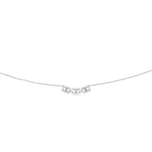 Load image into Gallery viewer, Sterling Silver Diamond Chain Length 40cm+3cm Extender